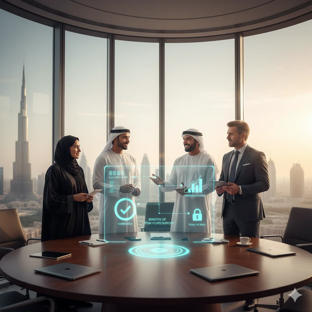 Benefits of Professional Tax Filing Support | Daxin Global UAE