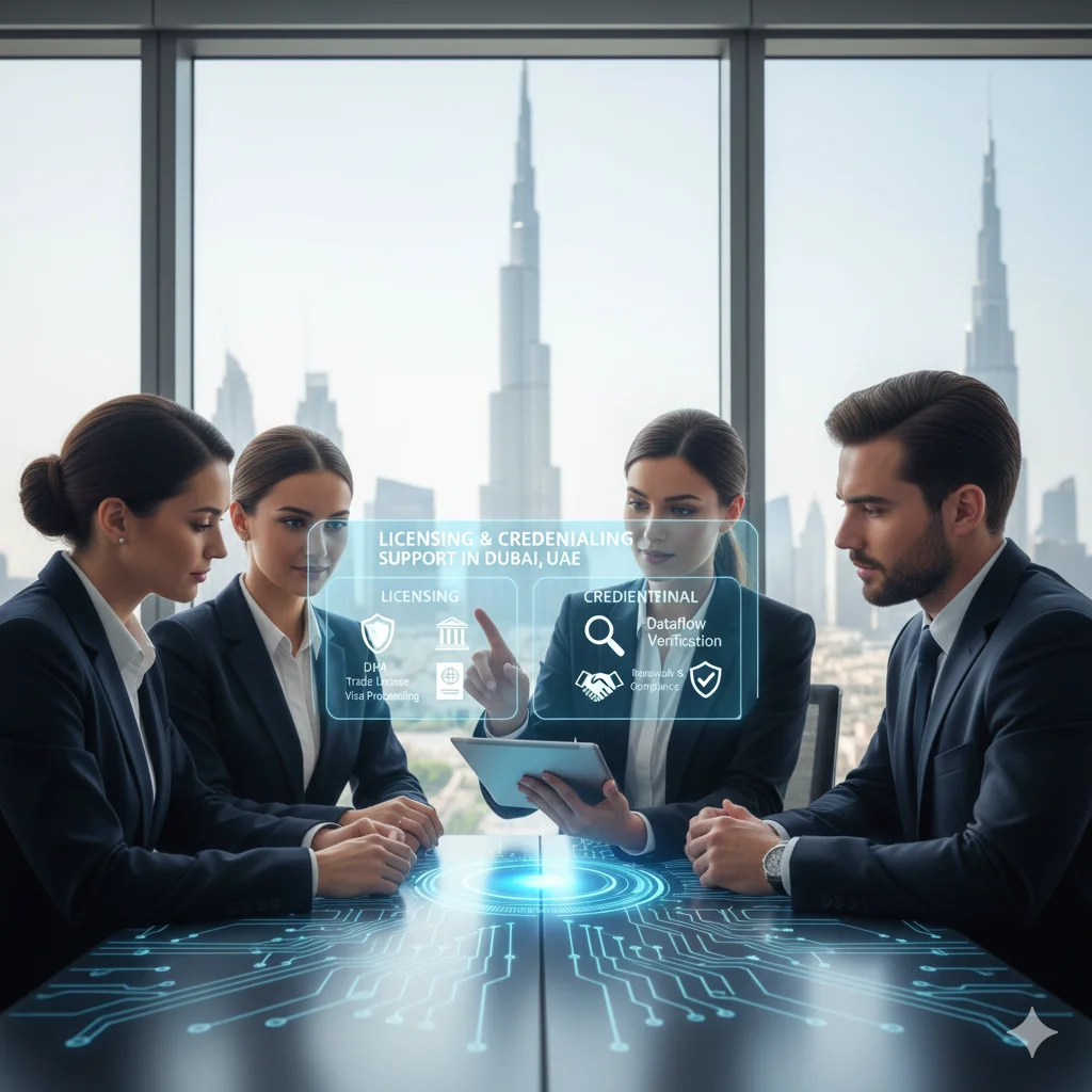 Licensing Credentialing Support In Dubai UAE | Daxin Global UAE