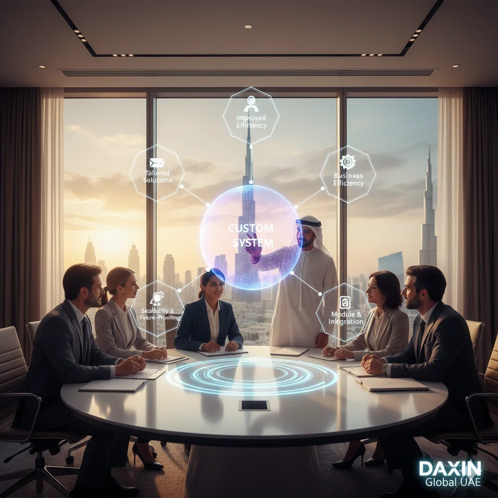 Benefits of Custom ERP Development | Daxin Global UAE