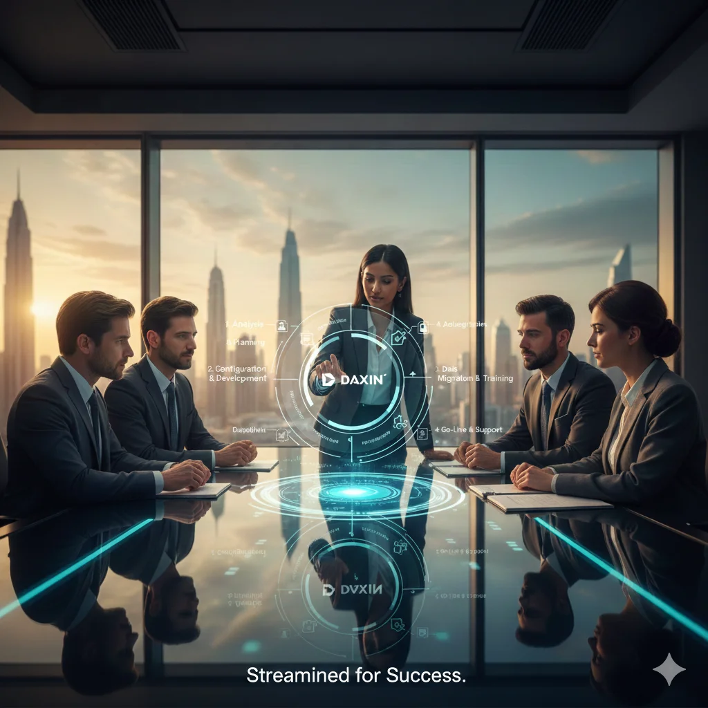 Our Daxin Odoo Implementation Process | Daxin Global UAE