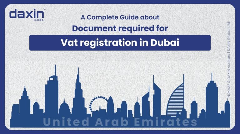 Document required for Vat registration in Dubai