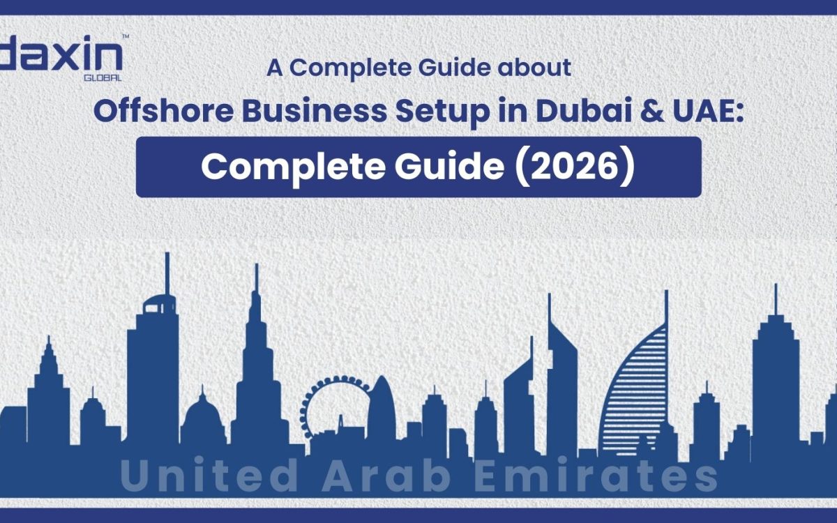 Offshore Business Setup in Dubai & UAE: Complete Guide (2026) — text-based blog image.