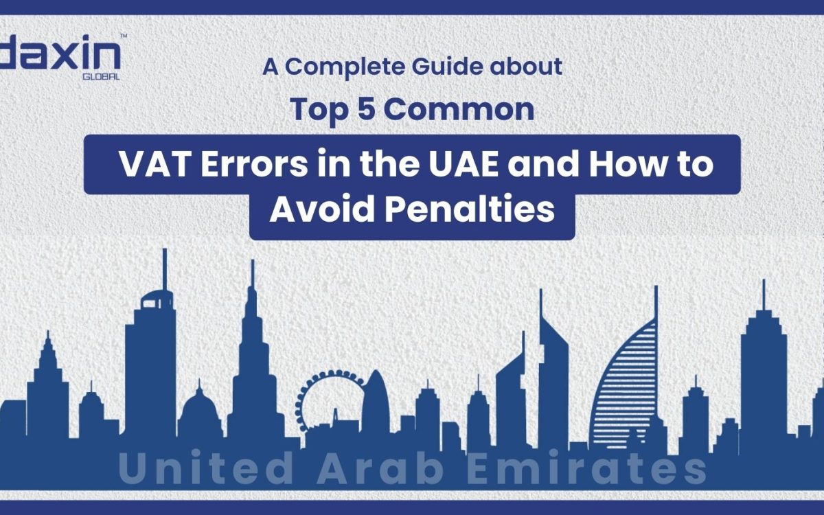 Top 5 Common VAT Errors in the UAE and How to Avoid Penalties — text-based blog image.
