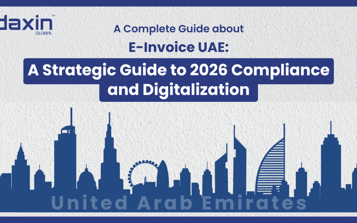 E-Invoice UAE: A Strategic Guide to 2026 Compliance and Digitalization — professionals reviewing digital invoices and compliance dashboards.