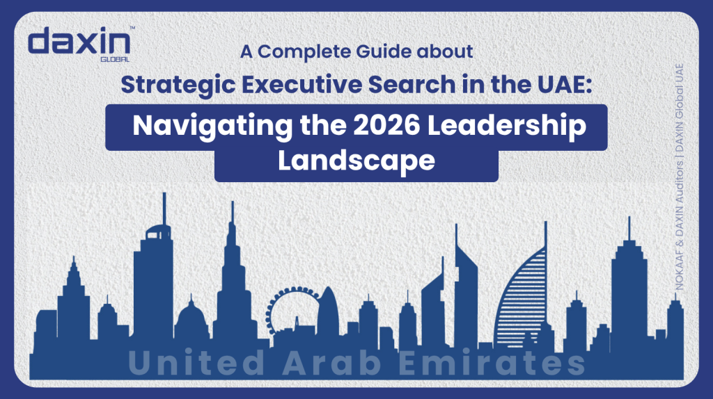 Strategic Executive Search in the UAE — professionals conducting leadership hiring and interviews.