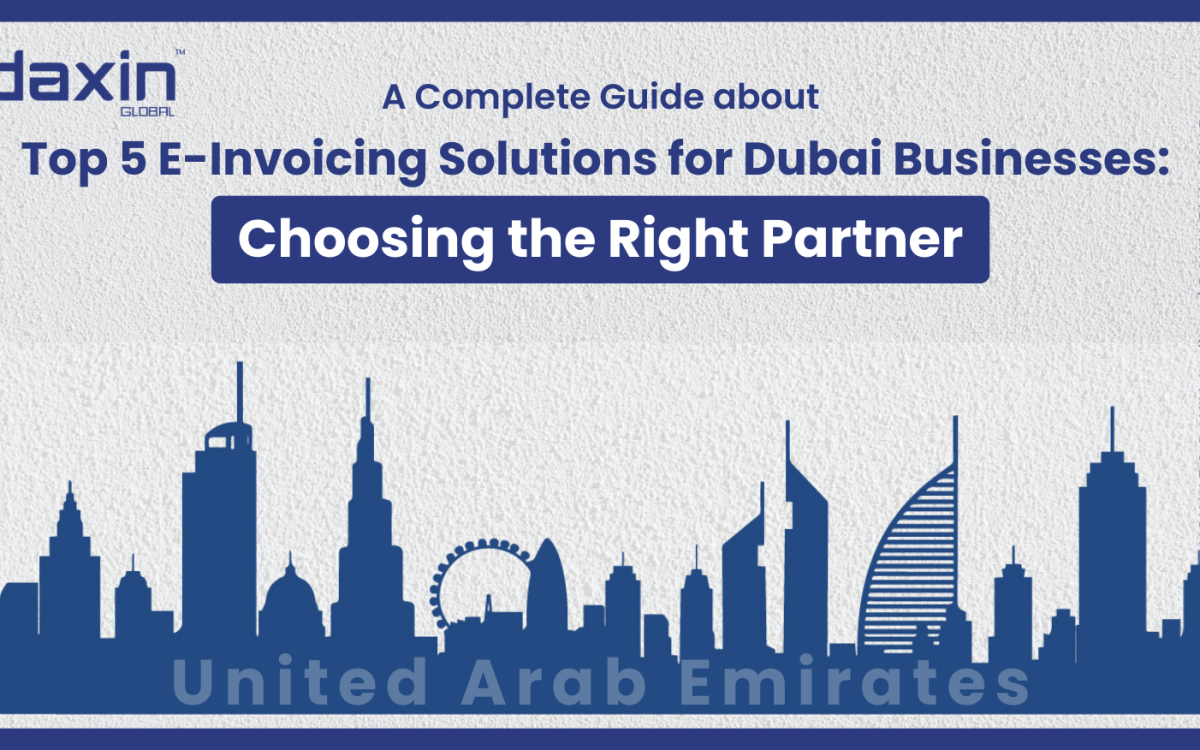 Top 5 E-Invoicing Solutions for Dubai Businesses: Choosing the Right Partner — business professionals reviewing digital invoicing solutions.